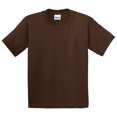 thumbnail image 1 of Gildan 2000B Pure Cotton Youth T-Shirt -Dark Chocolate-X-Small, 1 of 2