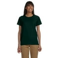 thumbnail image 1 of Gildan - Ultra Cotton Women’s T-Shirt - 2000L, Forest Green, XS, Pack Of 10, Tshirts for Women, 1 of 1