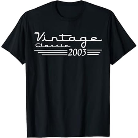 Gildan 21 Year Old Gifts Vintage Birthday Gifts 2003 21Th Men Women 21Th Birthday Hot Trending T-Shirt Unisex S To 5Xl