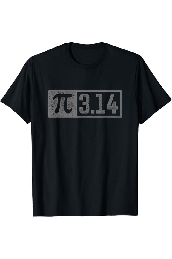 3.14 Pi Digits Vintage 3.14 Pi Math Teacher Happy Pi Day T-Shirt Gift For Men Women Unisex Tee