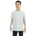 thumbnail image 1 of Gildan 3 Pack Youth Boys Heavy Cotton Ash Grey T-Shirt, XS, 1 of 3