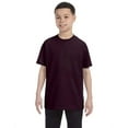 thumbnail image 1 of Gildan 3 Pack Youth Boys Heavy Cotton Dark Chocolate T-Shirt, S, 1 of 3
