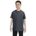 thumbnail image 1 of Gildan 3 Pack Youth Boys Heavy Cotton Dark Heather T-Shirt, M, 1 of 3