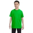thumbnail image 1 of Gildan 3 Pack Youth Boys Heavy Cotton Electric Green T-Shirt, M, 1 of 3