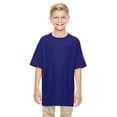 thumbnail image 1 of Gildan 3 Pack Youth Boys Heavy Cotton Neon Blue T-Shirt, XS, 1 of 3