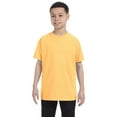 thumbnail image 1 of Gildan 3 Pack Youth Boys Heavy Cotton Yellow Haze T-Shirt, M, 1 of 3