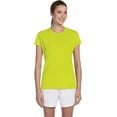 thumbnail image 1 of Gildan 42000L Ladies' Performance T-Shirt Safety Green XS, 1 of 3