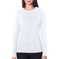 thumbnail image 1 of Gildan 42400L Ladies Long-Sleeve T-Shirt -White-2X-Large, 1 of 2