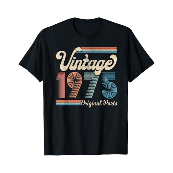 Gildan 45 Year Old Birthday Gift Vintage Birthday Gifts Classic Born In 1975 Hot Trending T-Shirt Unisex S To 5Xl