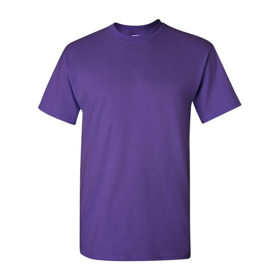 Gildan 5000 Heavy Cotton Men's T-Shirt - Purple - 4X-Large
