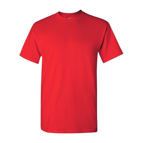 Gildan 5000 Heavy Cotton Men's T-Shirt - Red - 4X-Large