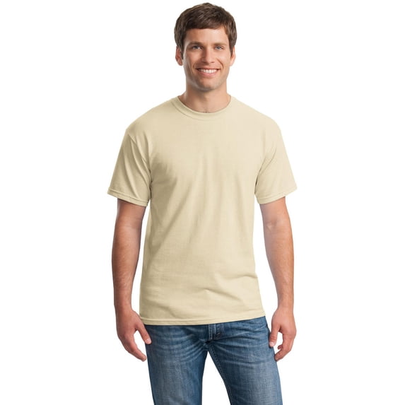 Gildan 5000 Heavy Cotton Men's T-Shirt -Sand-2X-Large