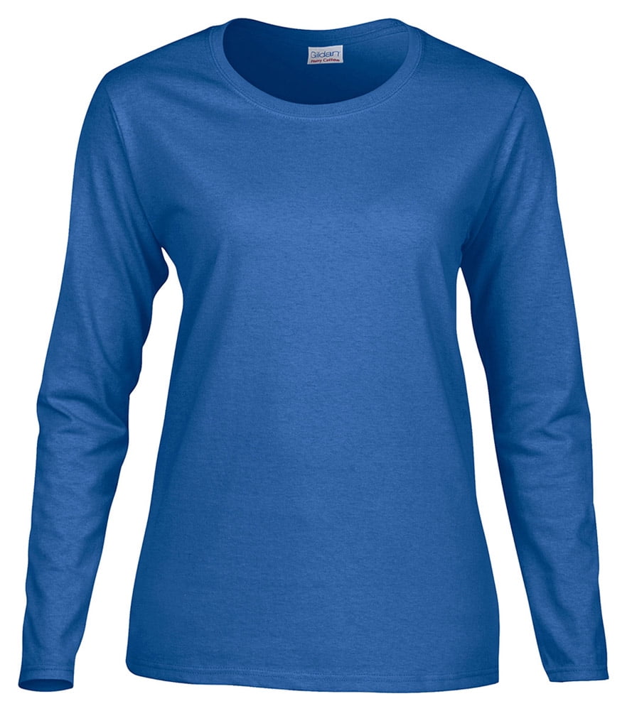 gildan long sleeve women's
