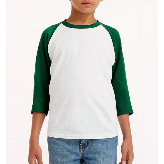 Gildan 5700 - Adult Dryblend® 3/4 Sleeve Raglan T-Shirt