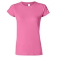 thumbnail image 1 of Gildan 64000L Softstyle Ladies T-Shirt -Azalea-Medium, 1 of 2