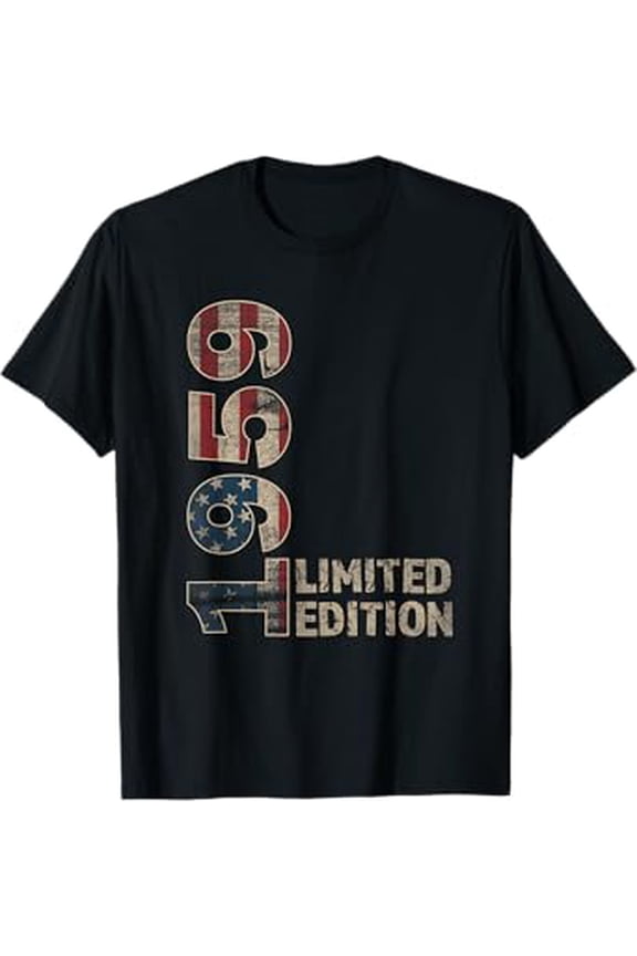 65Th Birthday Gift Men Vintage Birthday Gifts Born 1959 Turning 65 Year Old Hot Trending T-Shirt Unisex S To 5Xl