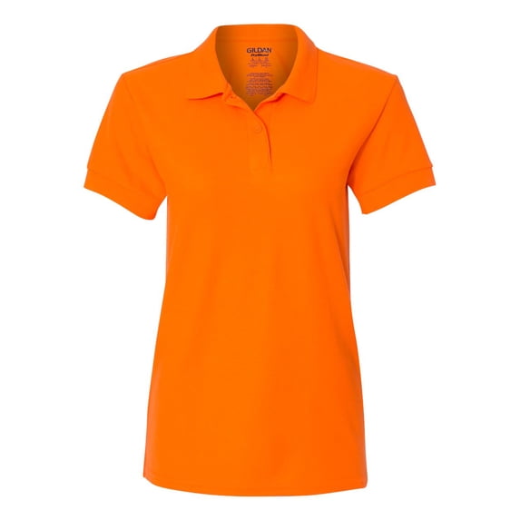 Gildan 72800L Women's Pique Polo Shirt - Orange - XX-Large