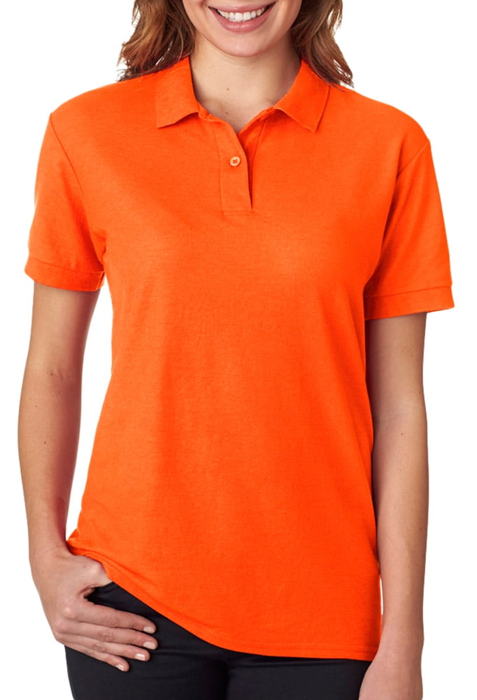 Orange polo hotsell shirt girl