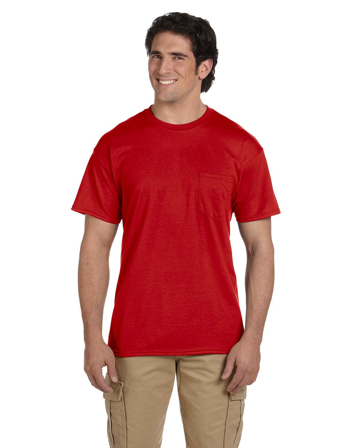 Adult 5.5 oz., 50/50 T-Shirt HP TOPS