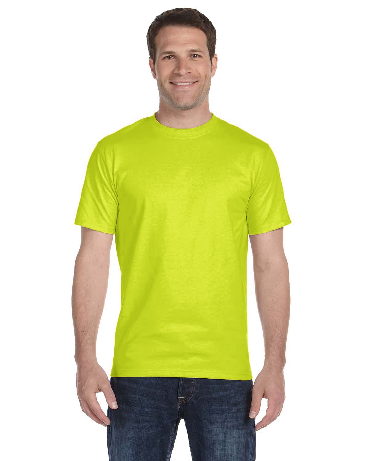 Gildan Short Sleeve T-Shirt - 5.6 Oz, 50/50 Cotton Blend, Orange, XX-Large