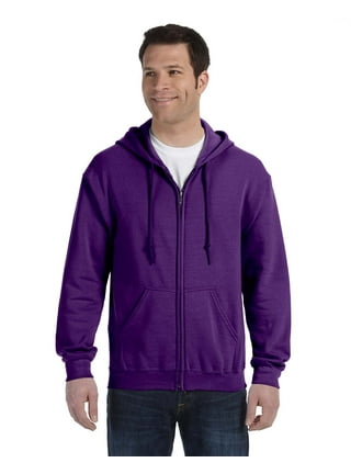 Purple zip up sweater sale