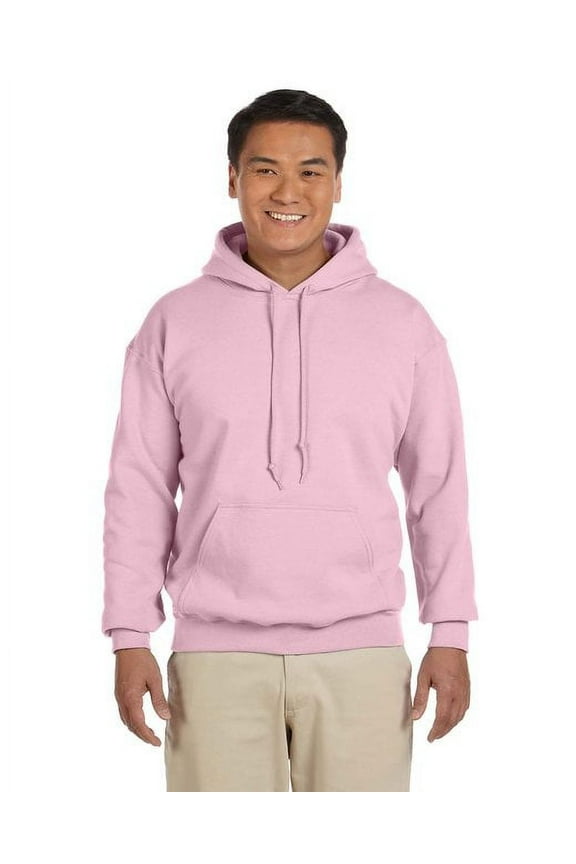Adult Heavy Blend Hooded Sweatshirt - LIGHT PINK - 4XL