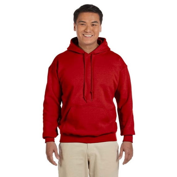 Gildan Adult Heavy Blend Hooded Sweatshirt - RED - 3XL
