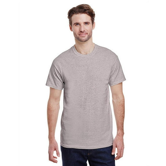 Gildan Adult Heavy Cotton T-Shirt - ASH GREY - 2XL