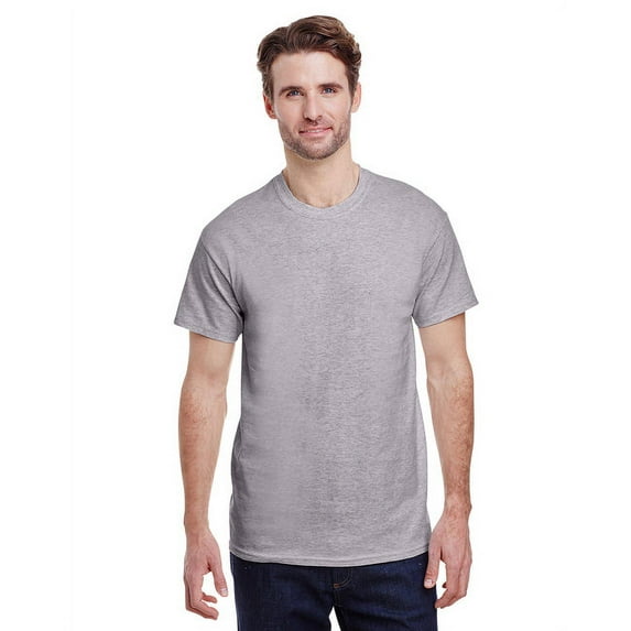 Gildan Adult Heavy Cotton T-Shirt - SPORT GREY - M