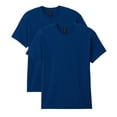 thumbnail image 1 of Gildan Adult Light Cotton Short Sleeve T-Shirt, Style G3000, 2-Pack, Sizes S-2XL, 1 of 6