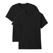 Gildan Adult Light Cotton Short Sleeve T-Shirt, Style G3000, 2-Pack, Sizes S-2XL