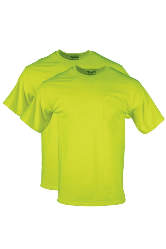 Adult Men's DryBlend Workwear T-Shirts with Pocket, 2-Pack, Sizes S-2XL