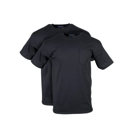 Gildan Adult Men's DryBlend Workwear T-Shirts with Pocket, 2-Pack, Sizes S-2XL