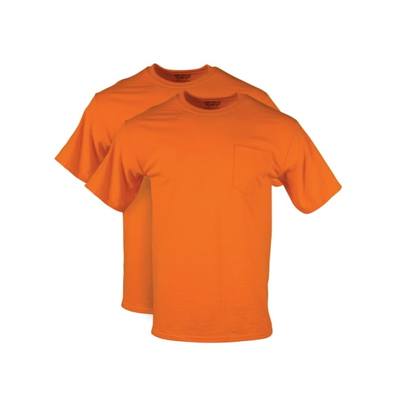 Gildan Adult Men's DryBlend Workwear T-Shirts with Pocket, 2-Pack, Sizes S-2XL