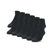Gildan Adult Men's Half Cushion Terry Foot Bed Low Cut Casual Socks, OS One Size, 12-Pack