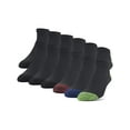 thumbnail image 1 of Gildan Adult Men's Half Cushion Terry Foot Bed No Show Casual Socks, OS One Size, 12-Pack, 1 of 5