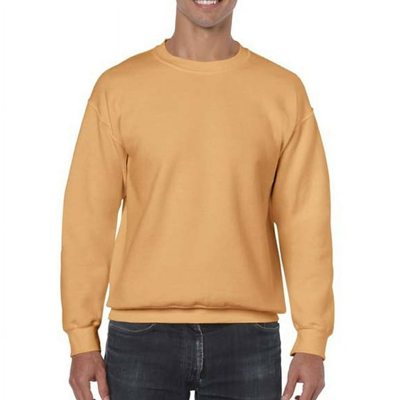 Gildan Adult Heavy Blendâ„¢ 50/50 Fleece Crew - OLD GOLD - M