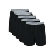Gildan Adult Men's Knit Boxers, 5-Pack, Sizes S-2XL, 4" Inseam