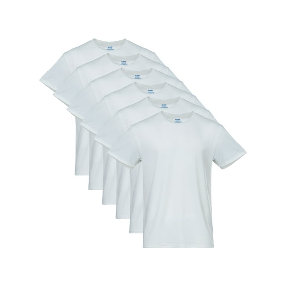 Gildan Men's Performance EZ Breeze Crew Tees, 6-Pack, Sizes S-2X