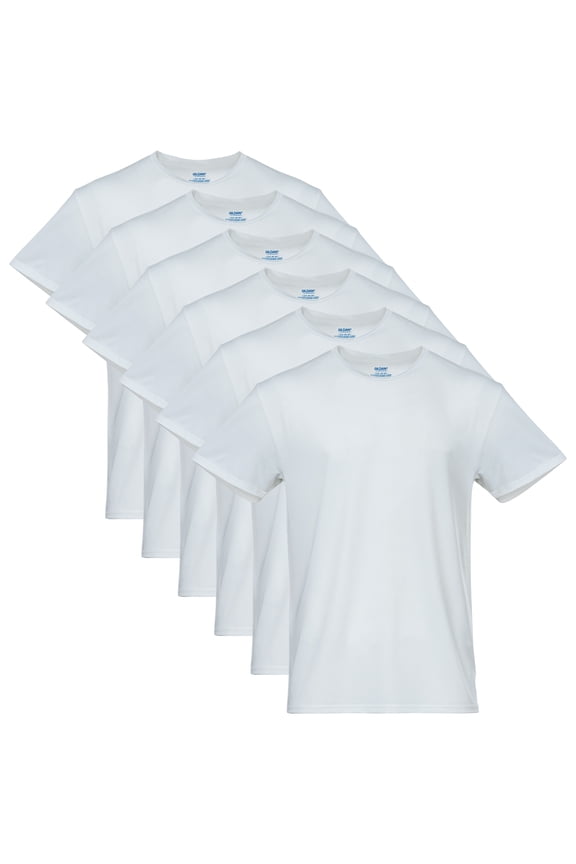 Men's Performance EZ Breeze Crew Tees, 6-Pack, Sizes S-2X