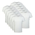thumbnail image 1 of Gildan Adult Men's Tag Free, Crew T-shirts, White, 12-Pack, Sizes S-2XL, 1 of 7