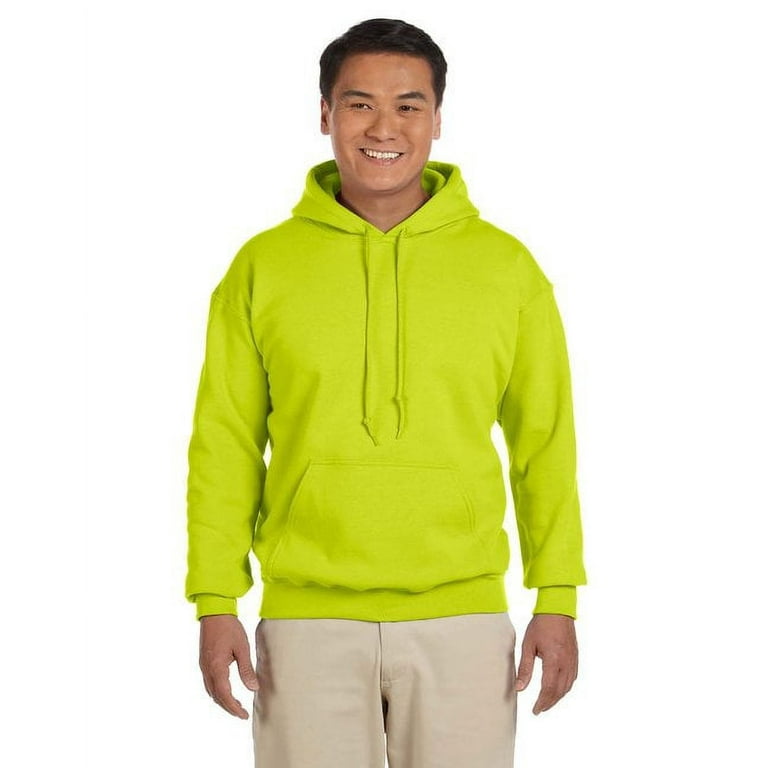 Gildan neon 2025 green hoodie