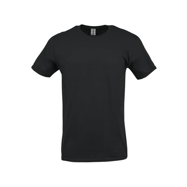 Gildan Adult Short Sleeve TShirt, Size M, Black, Soft Cotton, Classic