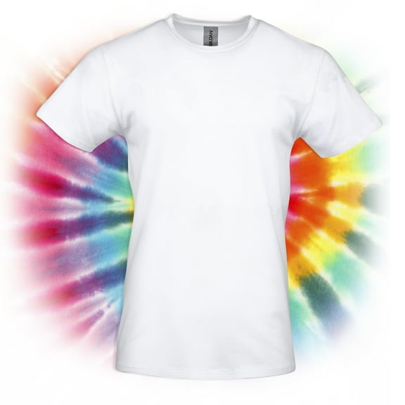 Gildan Adult Short Sleeve Crew T-Shirt – White Size 2XL Soft Cotton Classic Fit Blank Tee for Tie Dye & DIY Crafts