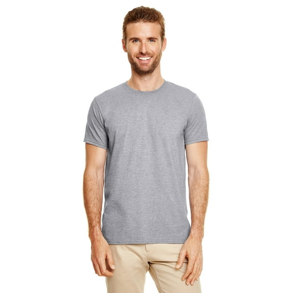 Gildan Adult Softstyle 4.5 oz. T-Shirt - G640 - Graphite Heather - L