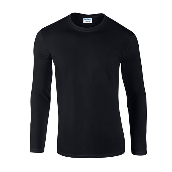Gildan Adult Softstyle Plain Long-Sleeved T-Shirt