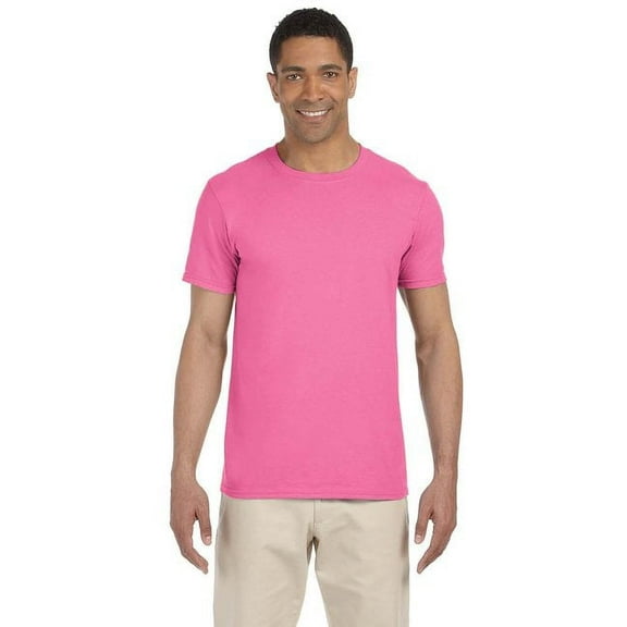 Gildan Adult Softstyle T-Shirt - AZALEA - L