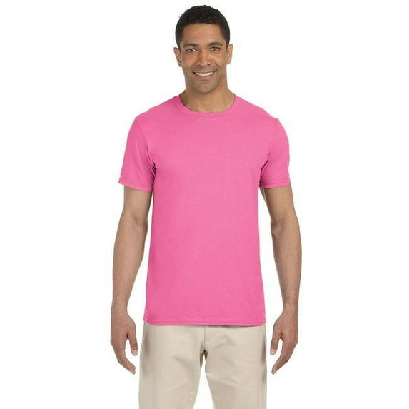 Gildan Adult Softstyle T-Shirt - AZALEA - M