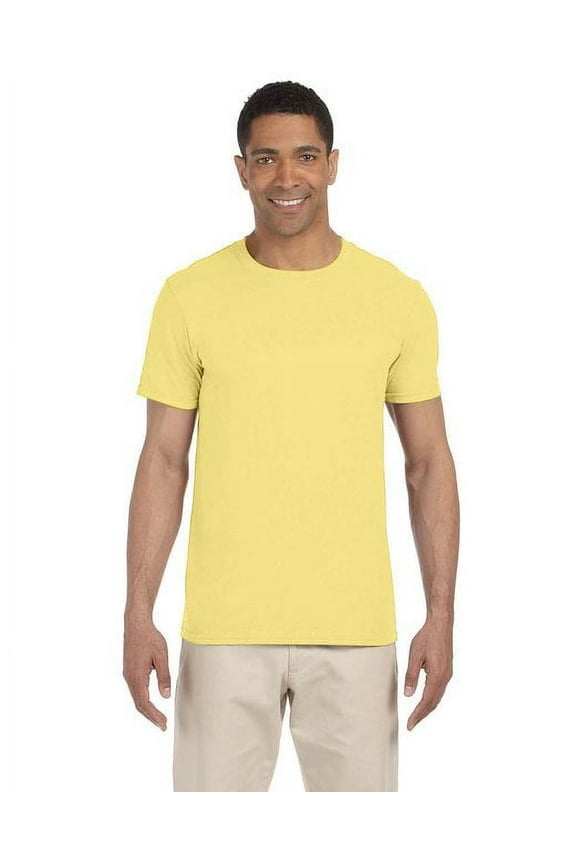 Adult Softstyle T-Shirt - CORNSILK - XL