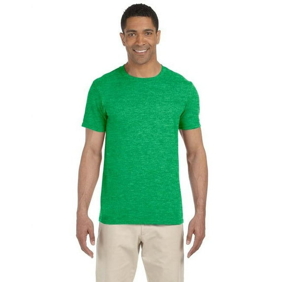 Gildan Adult Softstyle T-Shirt - HTHR IRISH GREEN - 3XL